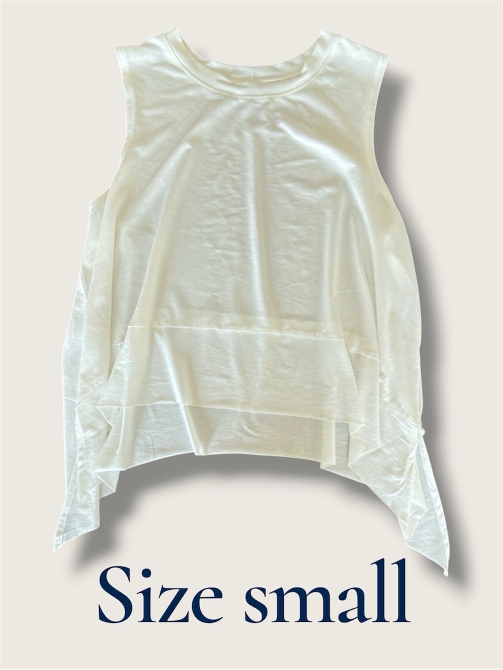 Zenana White Sleeveless Tank Top